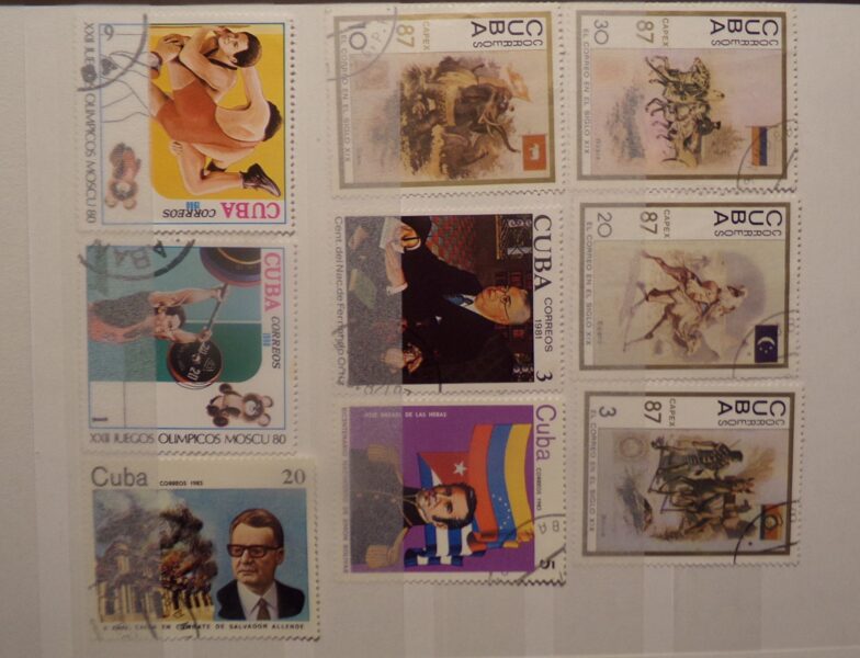 №69. Почтовые марки Кубы. 1970-80 года.