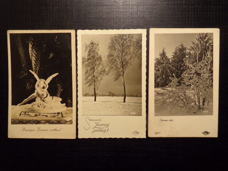 №237. Открытки из серии "Фотобром Рига". Латвия. 1930-40 года.