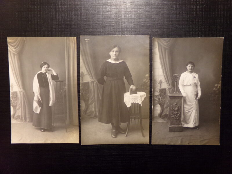 №198. Дамский портрет в студии. Латвия. Начало 20 века.