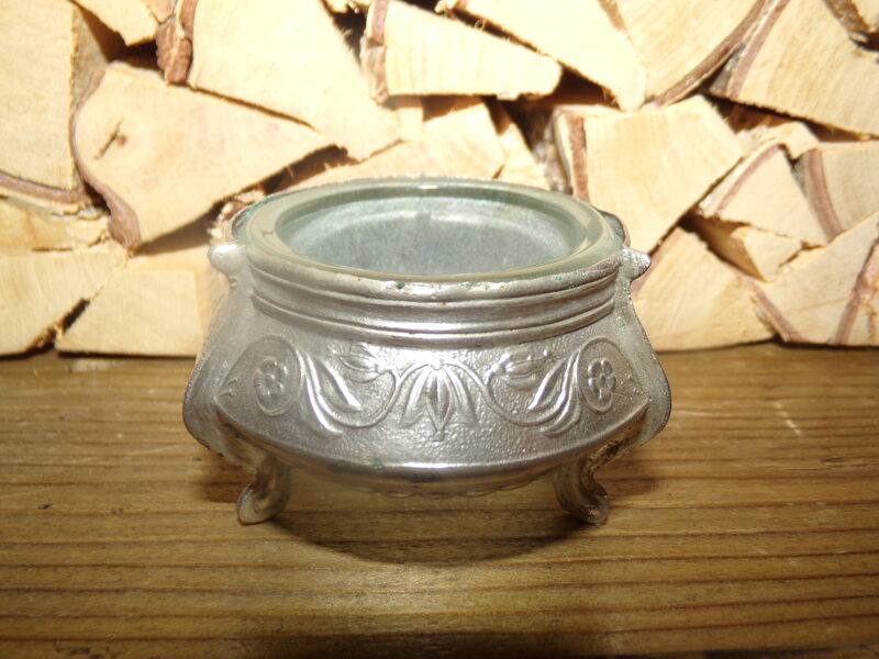 №47. Солонка. Мельхиор. СССР.