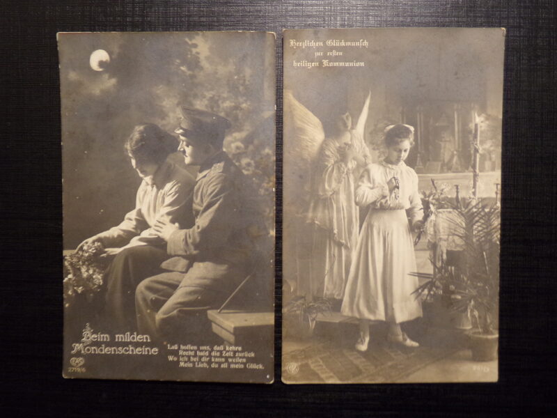 №238. Открытки производства Германии времен первой мировой войны.