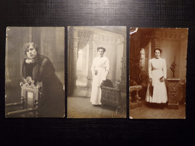 №150. Дамский портрет в студии. Российская Империя. Начало 20 века.