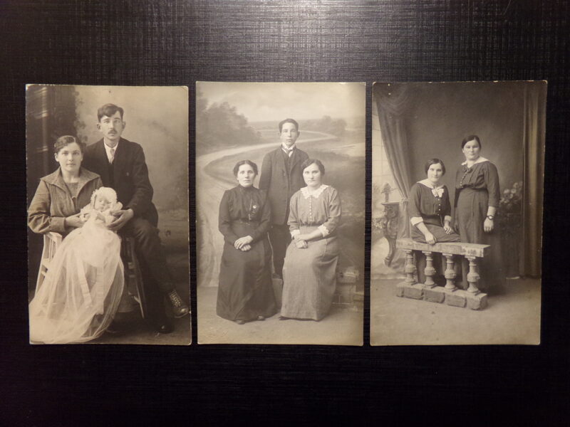 №199. Семейный портрет в студии. Латвия. Начало 20 века.