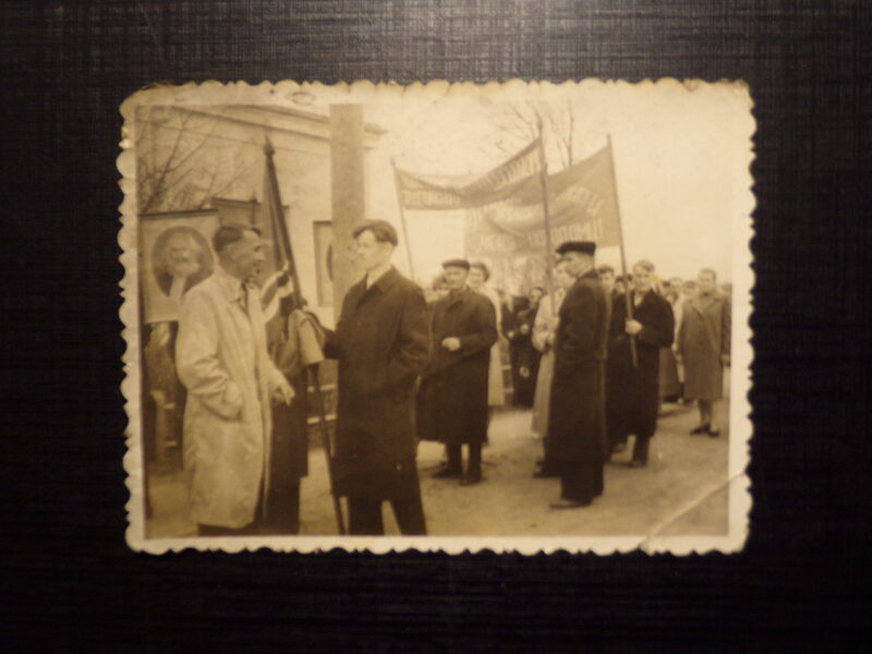 №173. Советская Латвия. Праздничная демонстрация. 1960-тые года.