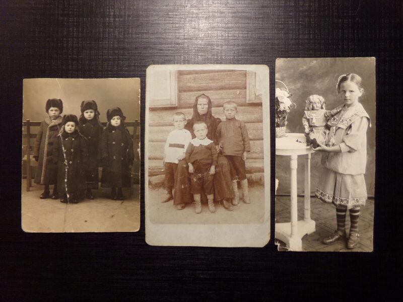 №161. Латвия. 1917 год. Детский портрет.