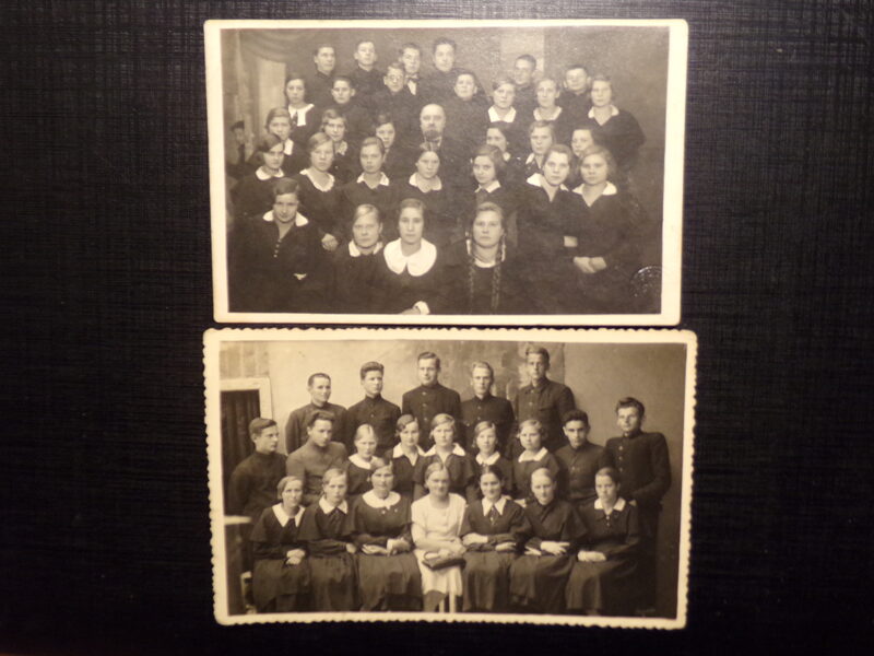 №77. Латвия. Город Лудза. Гимназия. 1937 год.