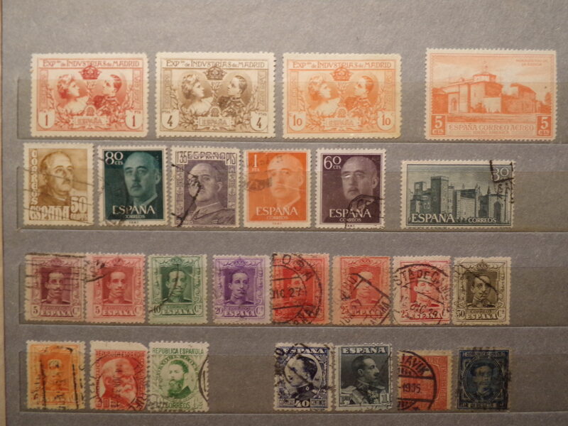 №50. Почтовые марки Испании. Начало 20 века.