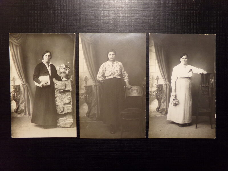 №201. Дамский портрет в студии. Латвия. Начало 20 века.