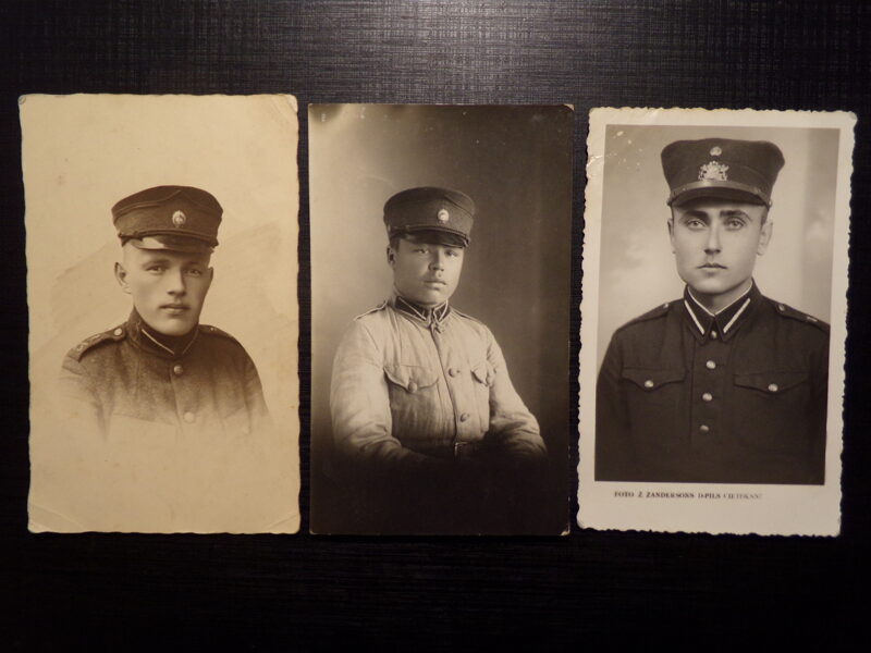 №229. Портреты солдат латвийской армии. 1920-30 года.