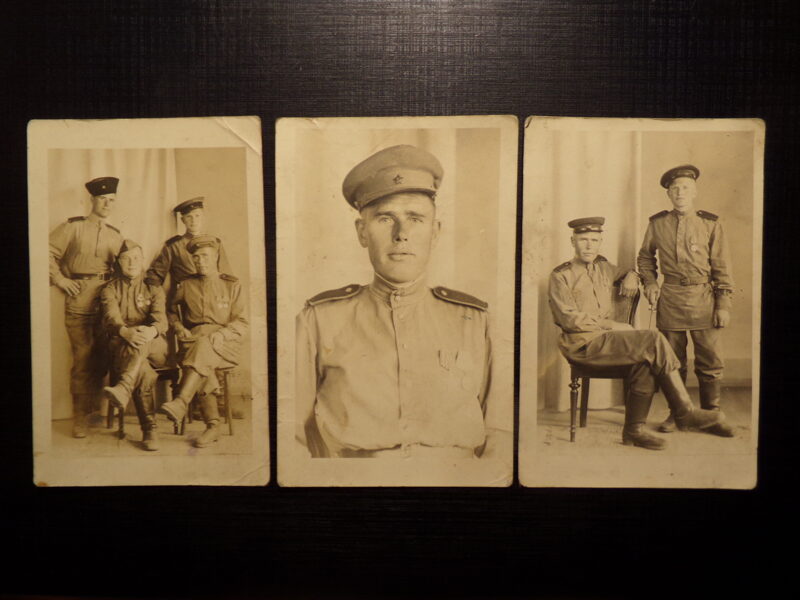 №300. Солдаты советской армии. 1944-45 год. Фотобумага Агфа.