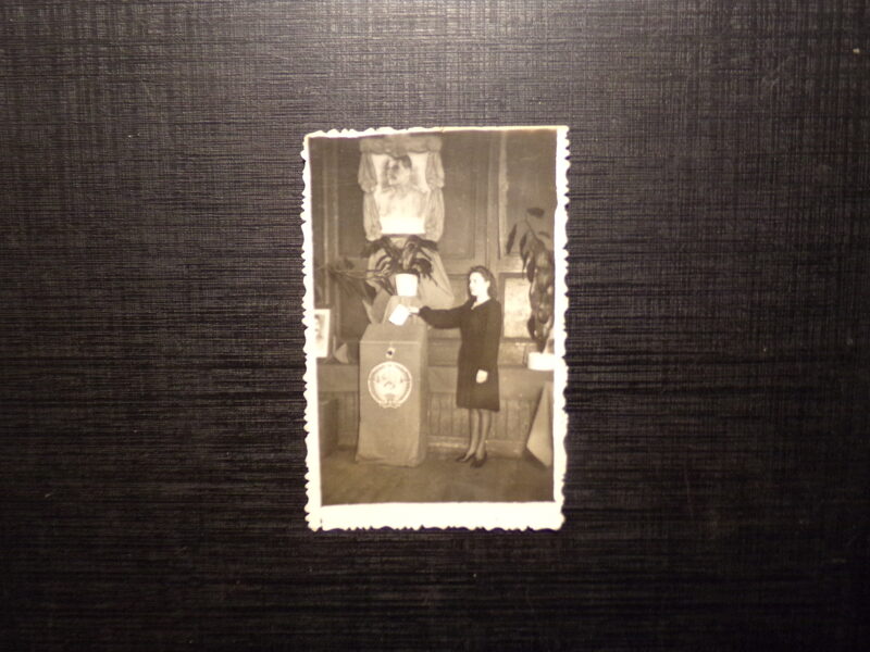 №177. Советская Латвия. Зилупе. Выборы. 1950-тые года. Архив Дубровского Николая Андреевича.