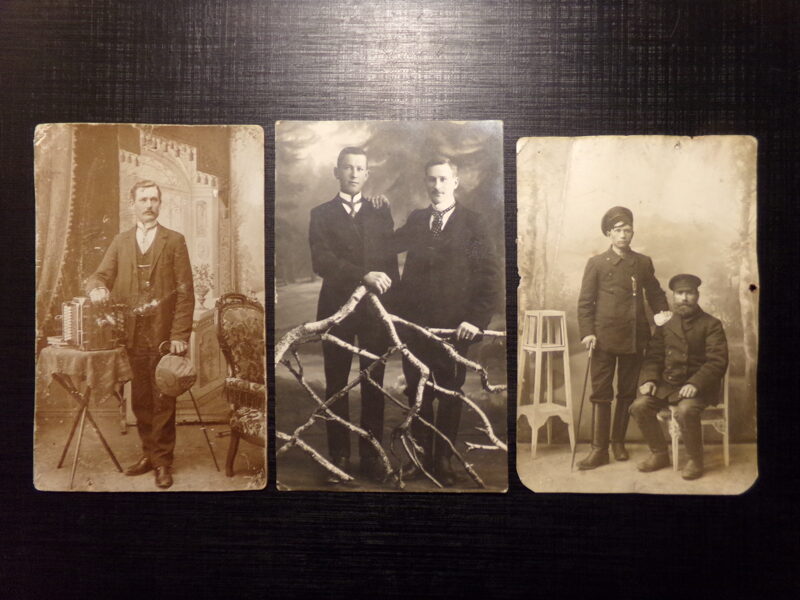 №164. Российская Империя. Начало 20 века. Мужской портрет в студии.