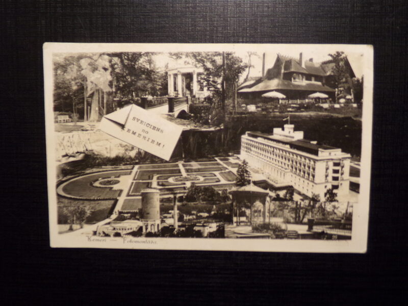 №242. Санаторий Кемери. Латвия. 1930-тые года. Подписана в 1947 году.