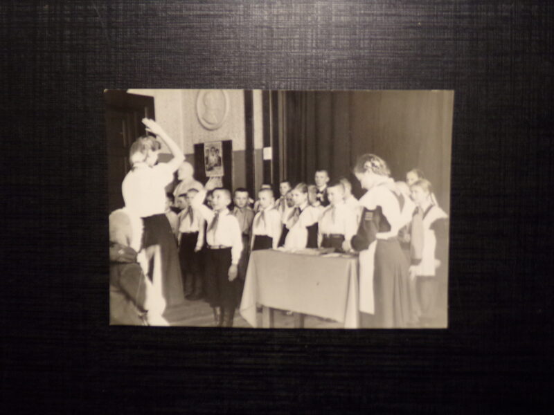 №178. Советская Латвия. Зилупе. Прием в пионеры. Архив Дубровского Николая Андреевича. 1960-тый год.