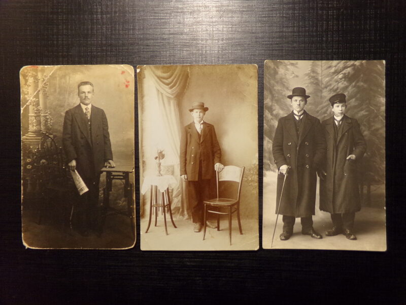 №165. Российская Империя. Начало 20 века. Мужской портрет в студии.