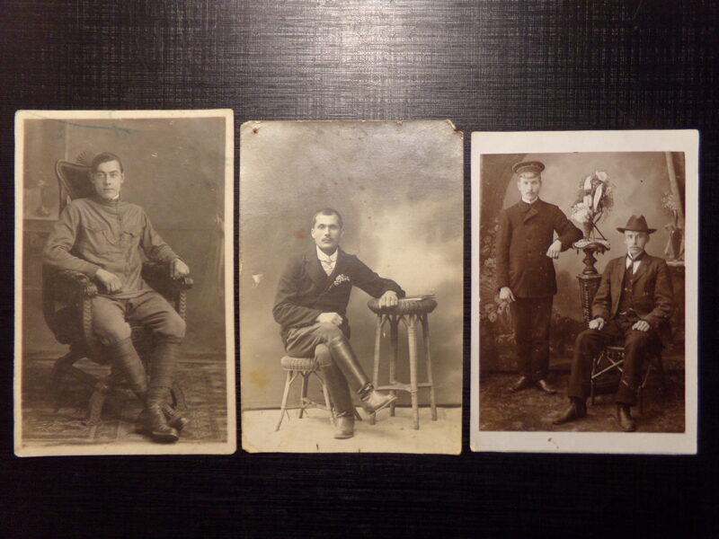 №166. Российская Империя. Начало 20 века. Мужской портрет в студии.