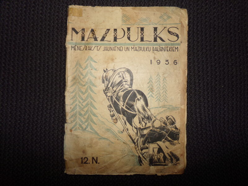 №142. Журнал "Мазпулкс". Латвия. 1936 год.