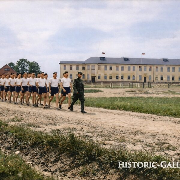 Служба в Латвийской армии. 1928 год. Дубровский Николай. Город Цесис.