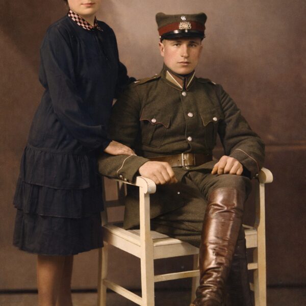 Мария и Николай Дубровские. Рига. 1928 год.