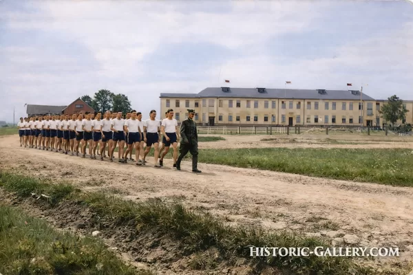 Служба в Латвийской армии. 1928 год. Дубровский Николай. Город Цесис.